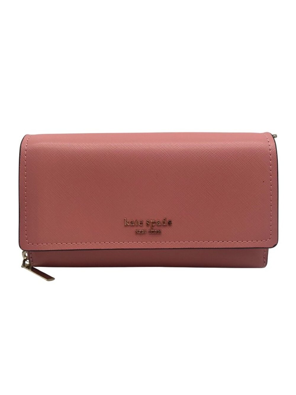 Kate Spade Blush Pink Spencer Flap Wallet